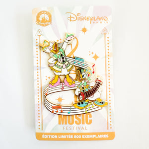 DLP - Music Festival Donald and Daisy Duck Jumbo Pin