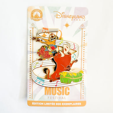 DLP - Music Festival Timon and Pumbaa Jumbo Pin