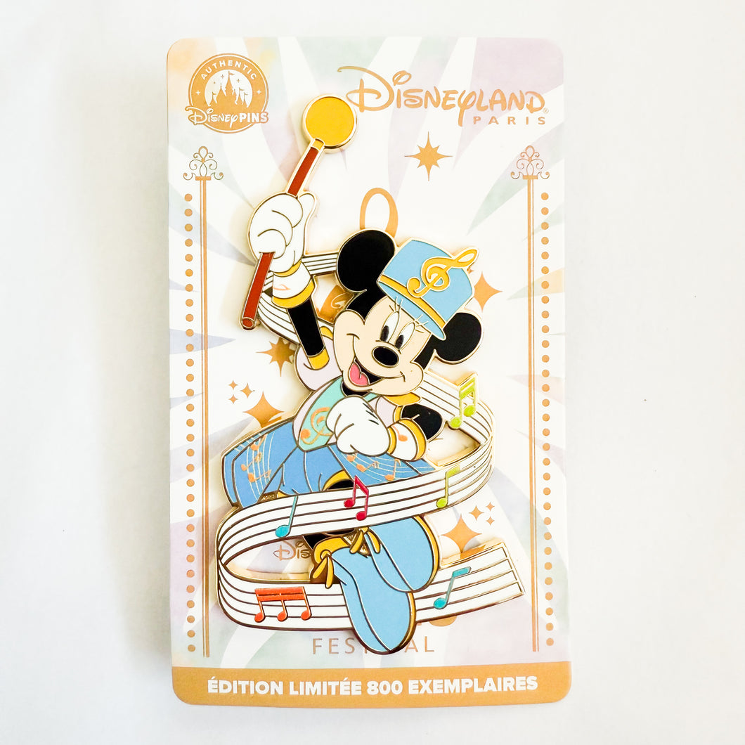 DLP - Music Festival Minnie Mouse Jumbo Pin