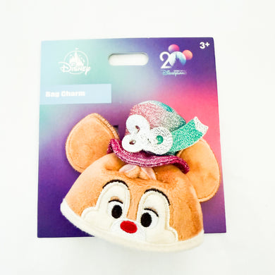 HKDL - 20th Anniversary - Dale Ear Hat Keychain
