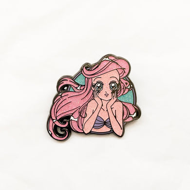 Loungefly - Princess Manga Style - Glitter Ariel Chaser Pin