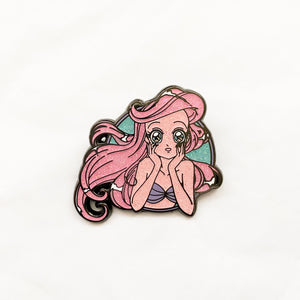 Loungefly - Princess Manga Style - Glitter Ariel Chaser Pin