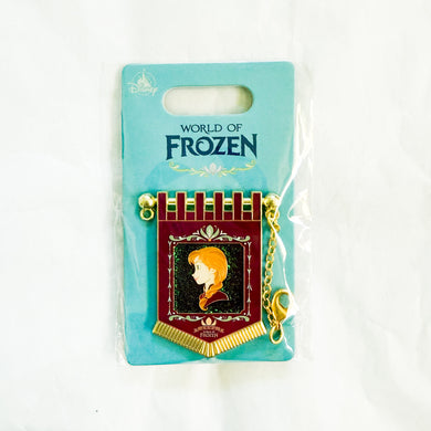 HKDL - World of Frozen - Anna Flag Pin