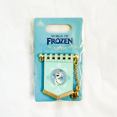 HKDL - World of Frozen - Olaf Flag Pin