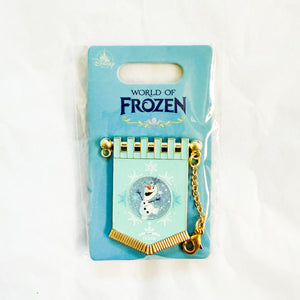 HKDL - World of Frozen - Olaf Flag Pin