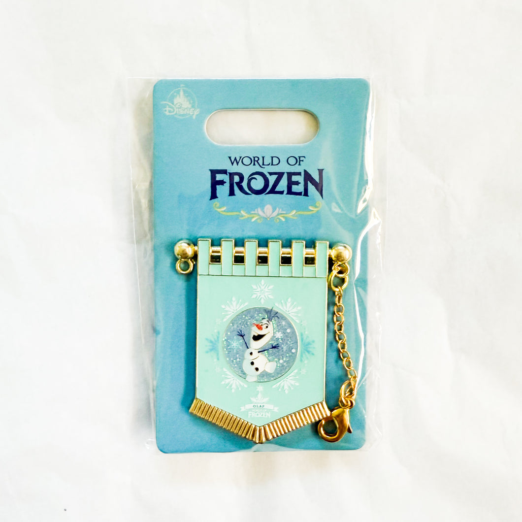 HKDL - World of Frozen - Olaf Flag Pin