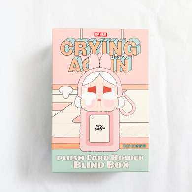 POP MART - Crybaby Crying Again Series - Plush Card Holder Blind Box