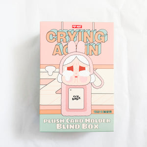 POP MART - Crybaby Crying Again Series - Plush Card Holder Blind Box