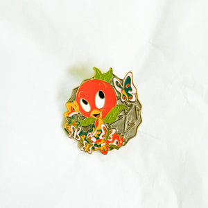 Flower and Garden Festival 2025 - Butterflies Mystery - Orange Bird Pin