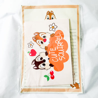 Chip and Dale Letters and Envelopes Set