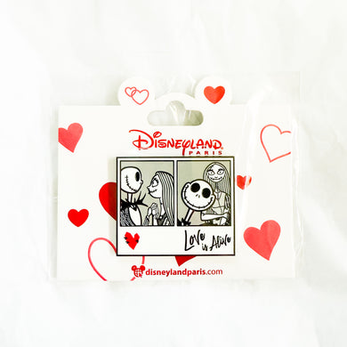 DLP - Valentine's Day - Jack and Sally Love is Alive Pin