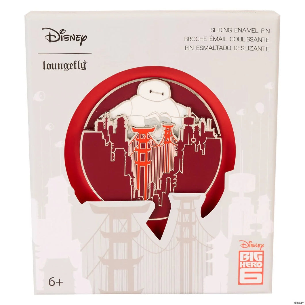 Loungefly - Big Hero 6 10th Anniversary San Fransokyo Baymax Jumbo Pin