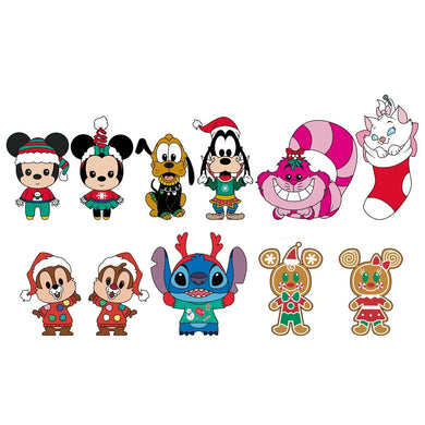 Disney Classic Holiday 2024 Bag Clip Keychains