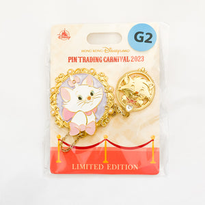 HKDL - Marie and Toulouse Jewel Pin