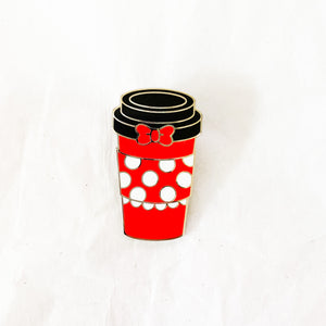 Character Coffee Cups - Minnie Mouse Pin