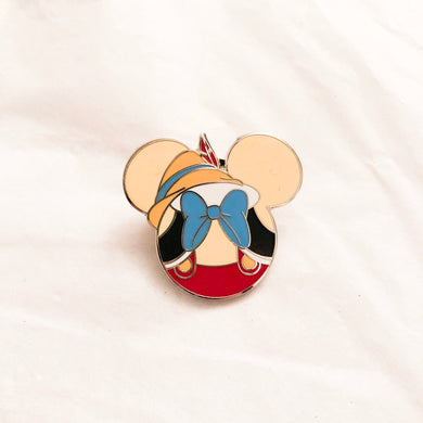 Mickey Icon - Pinocchio Pin