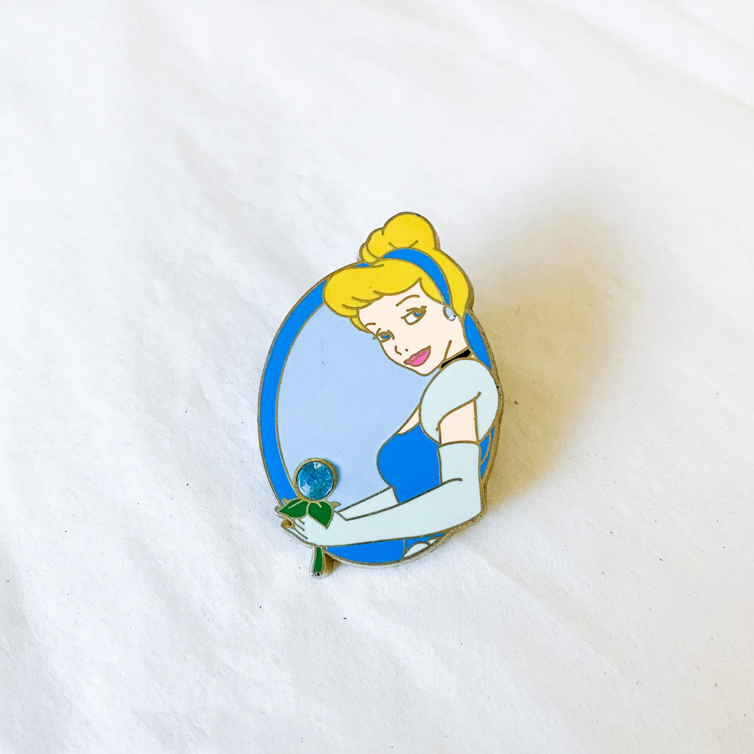 Cinderella Birthstone December Pin