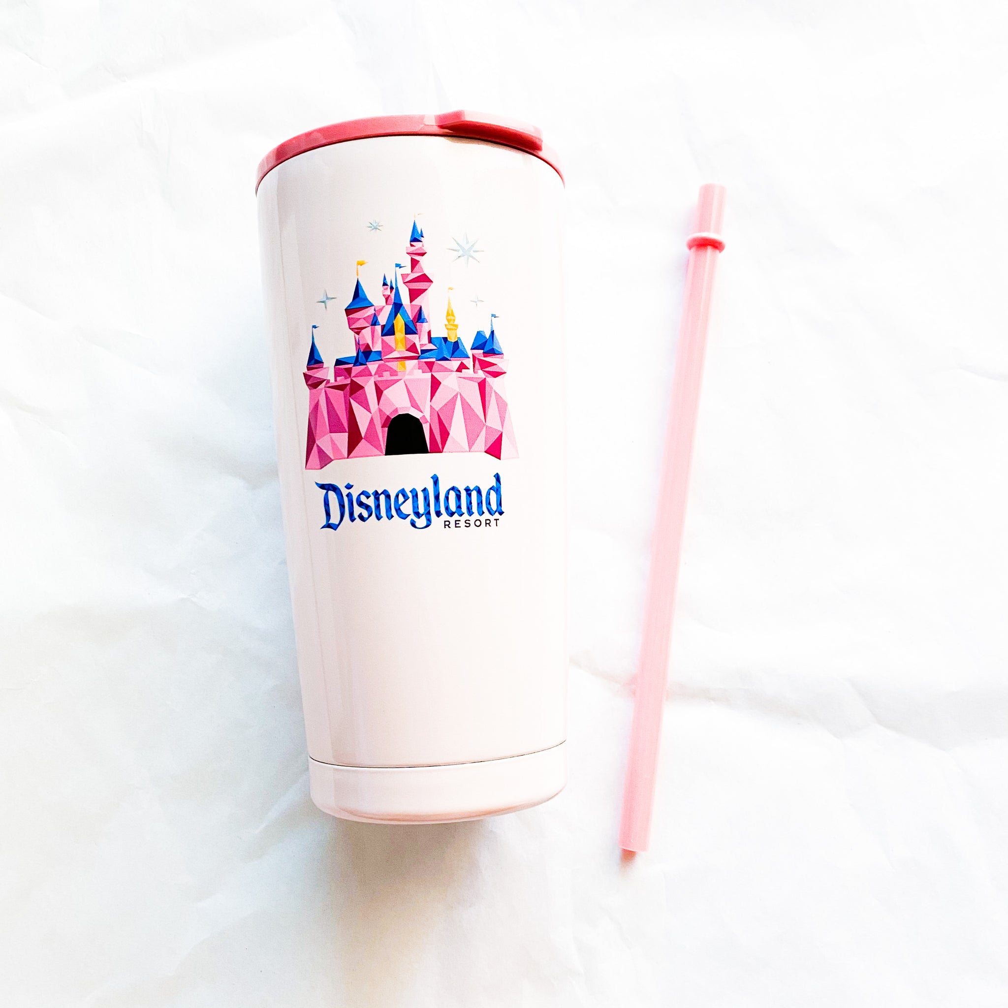 PHOTOS: Starbucks' Popular Pink Tumbler Has Made Its Way to Disneyland!