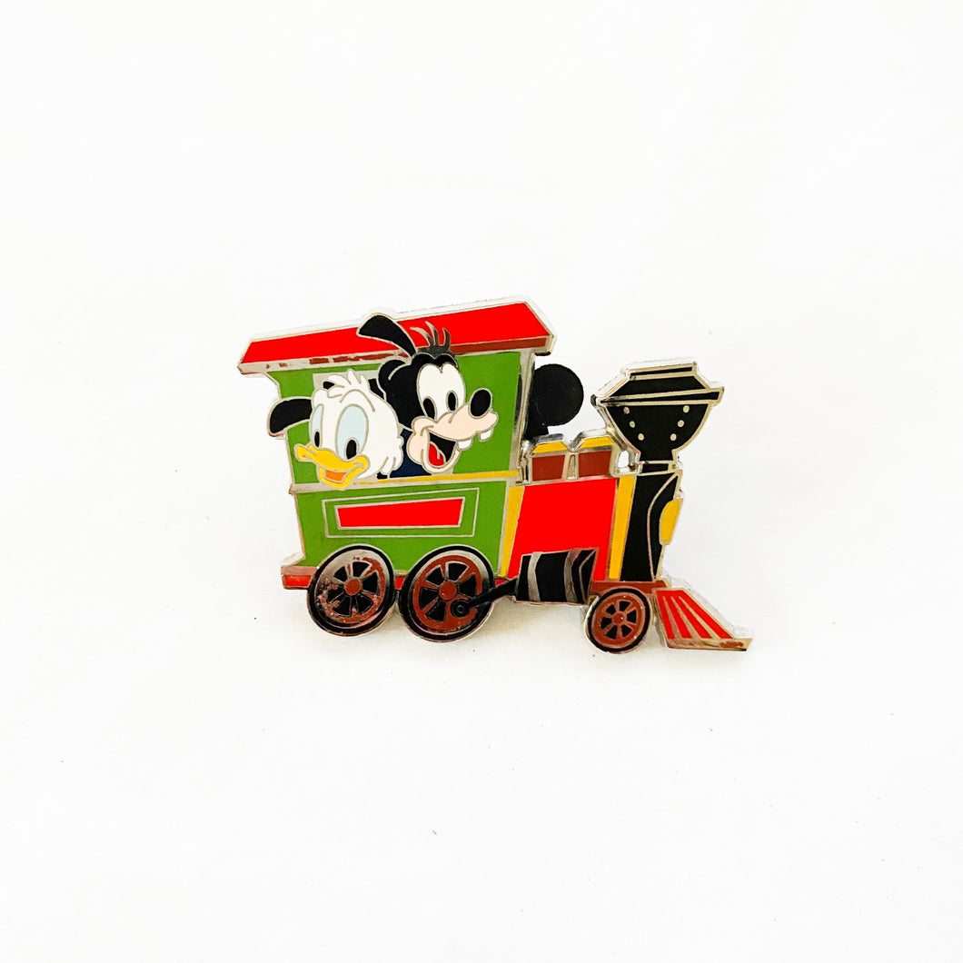 Railroad - Baby Donald Duck and Goofy Pin