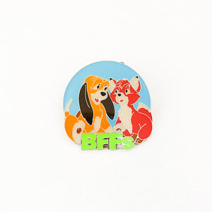 BFF's - Tod and Copper Pin