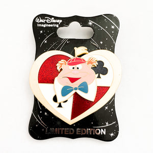 WDI - Alice In Wonderland Heart Set - Tweedle Dee Pin