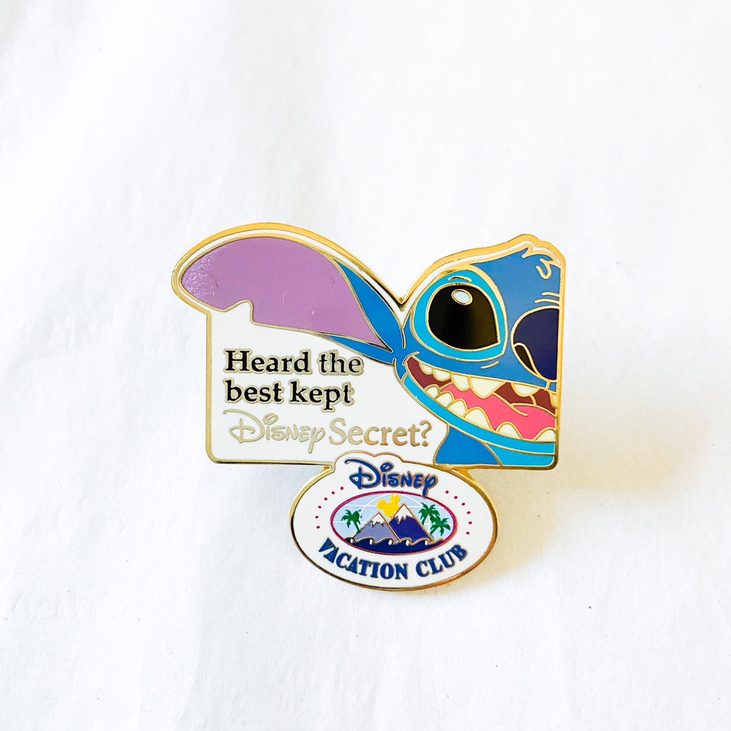 Stitch Disney Vacation Club Pin