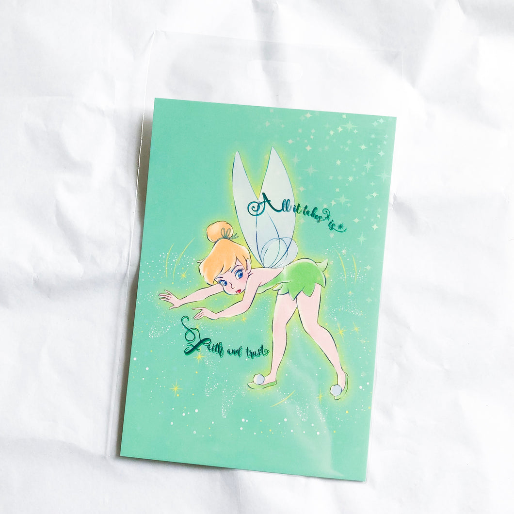 Tinker Bell Postcard