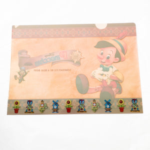 Pinocchio Someday I'll Be A Real Boy Clear File Folder