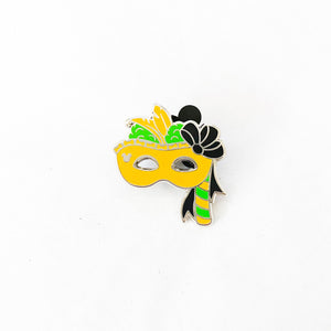 Hidden Mickey - Carnevale Masquerade Masks - Pluto Pin