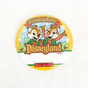 Disneyland Holiday Time Tour 2014 - Chip and Dale Button
