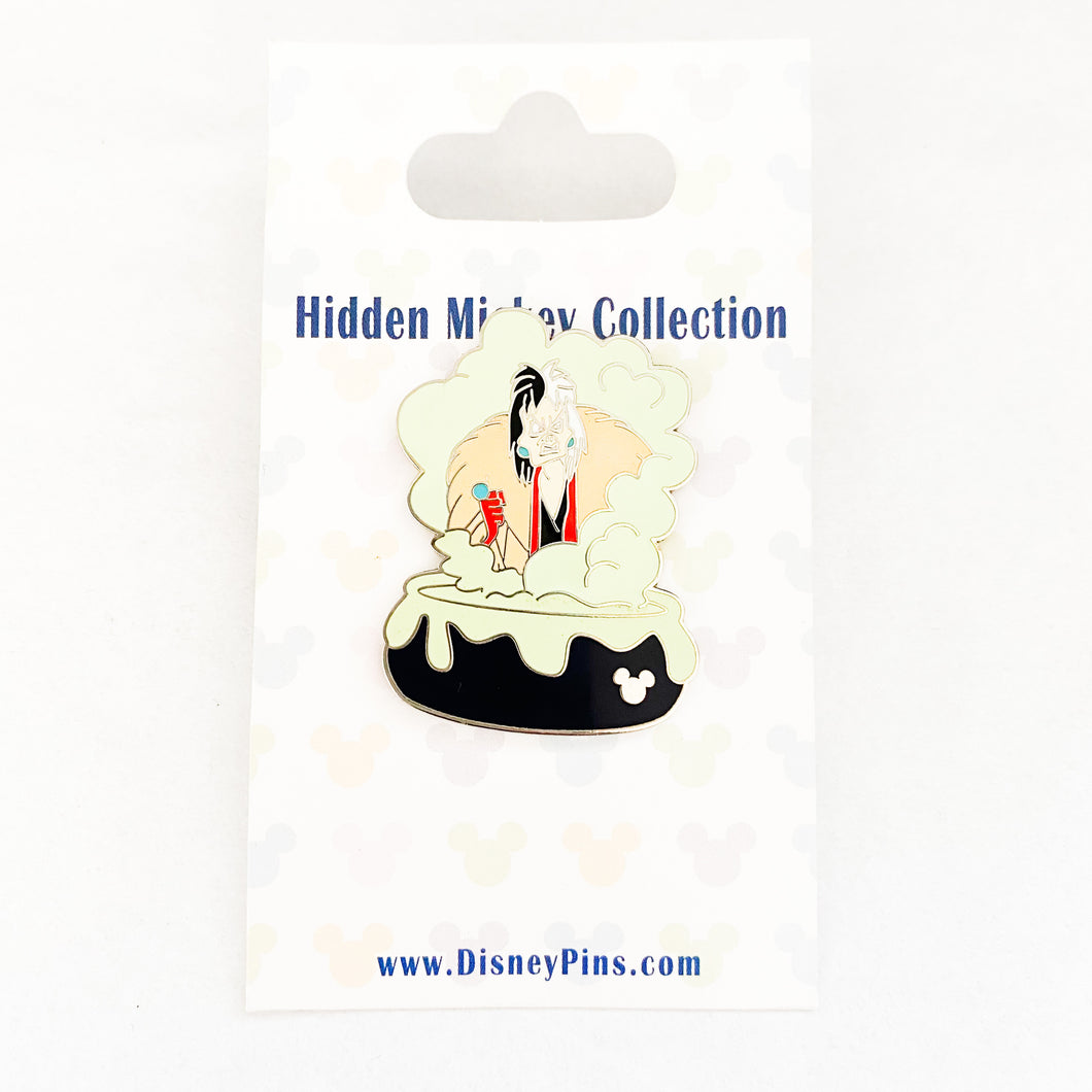 Hidden Mickey - Cruella Cauldron Pin