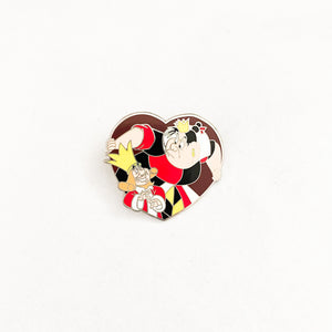 Villains - Queen of Hearts & King of Hearts Pin