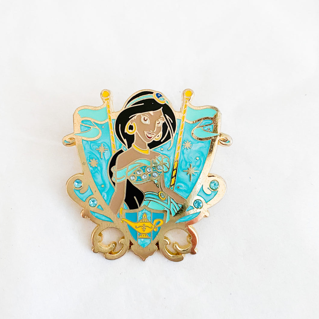 Princess Jasmine Gem Frame Pin