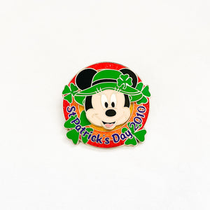 St. Patrick's Day 2010 - Minnie Mouse Pin