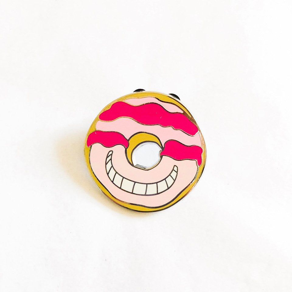 Donuts - Cheshire Cat Pin