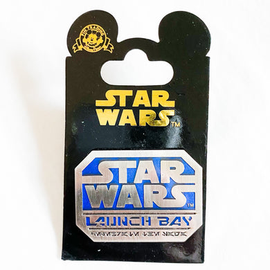 Star Wars Launch Bay Sign Written in Aurebesh Language Pin