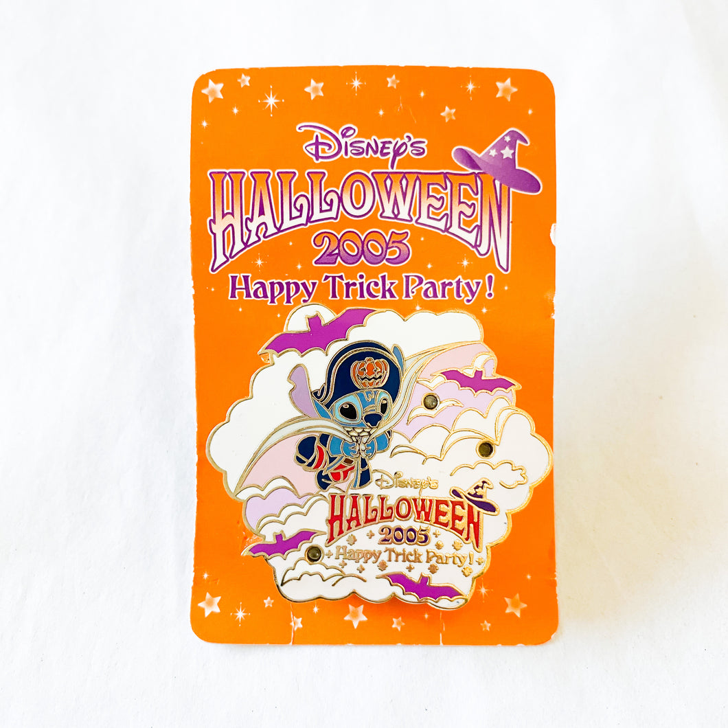JDS - Halloween 2005 - Happy Trick Party Pirate Stitch Pin