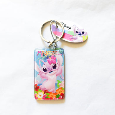 Monogram Angel Keychain