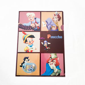 Pinocchio Clear File Folder