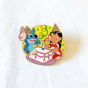 Lilo And Stitch Birthday Cake Pin