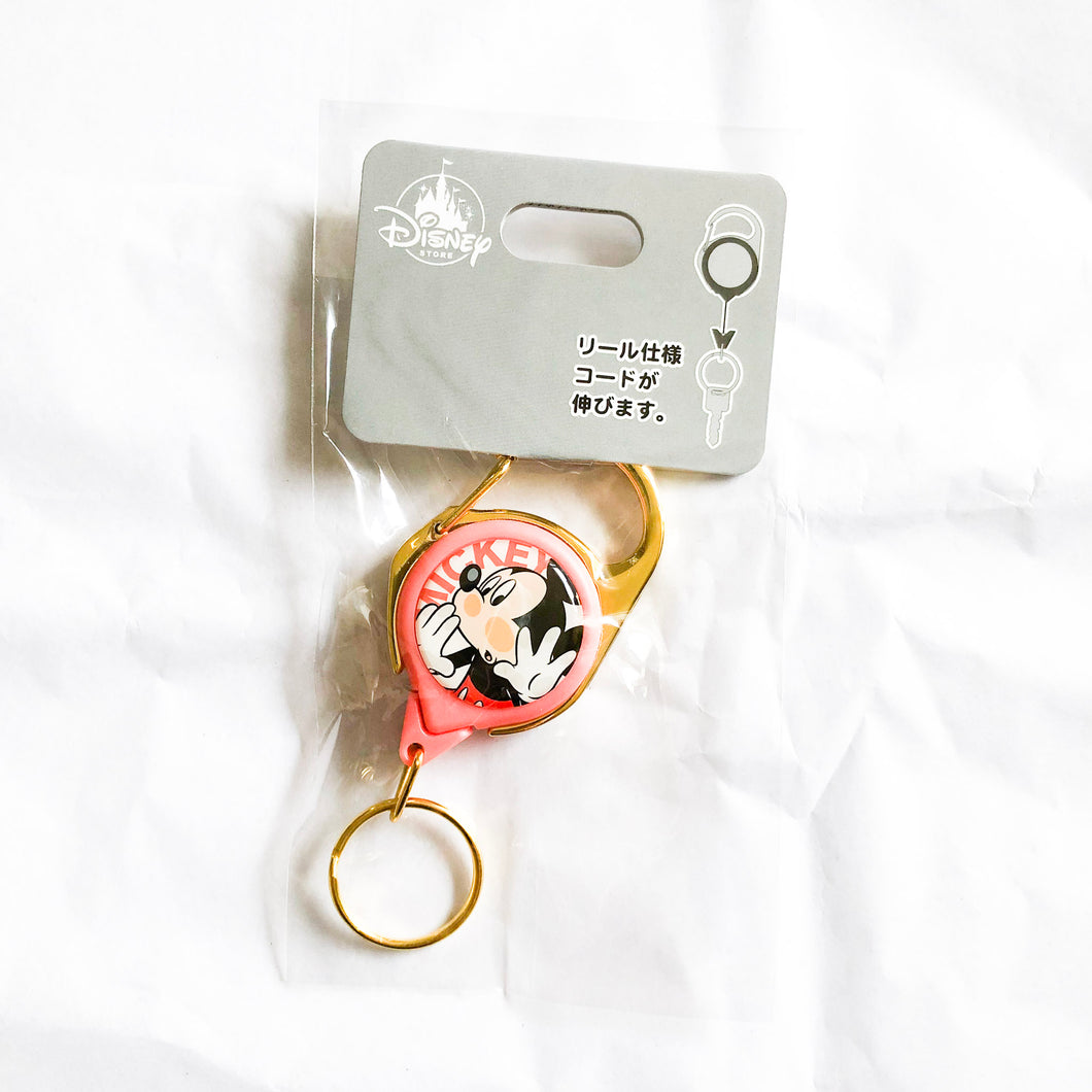 Mickey Mouse Retractable Keychain