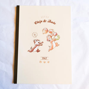 Chip & Dale 1967 B5 Notebook