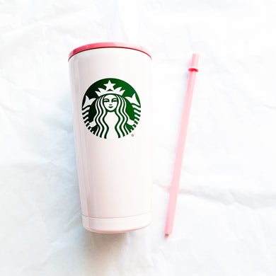 Starbucks Pink Disneyland Ceramic Tumbler
