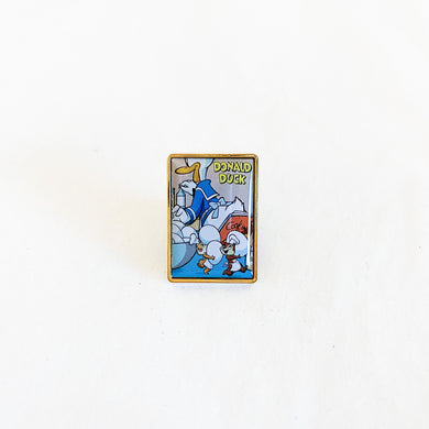 Donald Duck Birthday Mini Pin - Chip & Dale Carrying Egg Pin