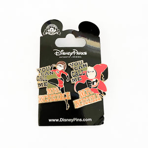 You Can Call Me Mr. & Mrs. Incredible Pin Set