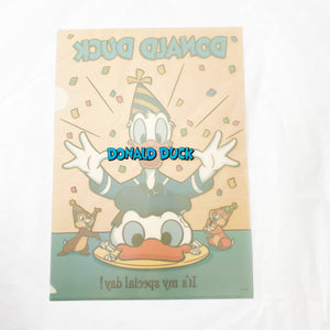 Donald Duck, Chip & Dale It's My Special Day! Clear File Folder