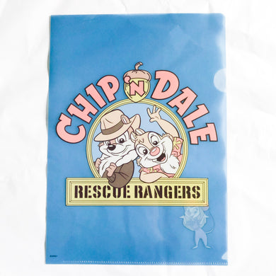 Chip & Dale + Gadget Rescue Rangers Clear File Folder