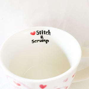 Stitch & Scrump Valentine's Day Mug