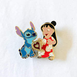 Lilo and Stitch Heart Box Pin