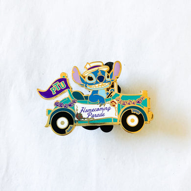 PTU Stitch Homecoming Parade Car Pin
